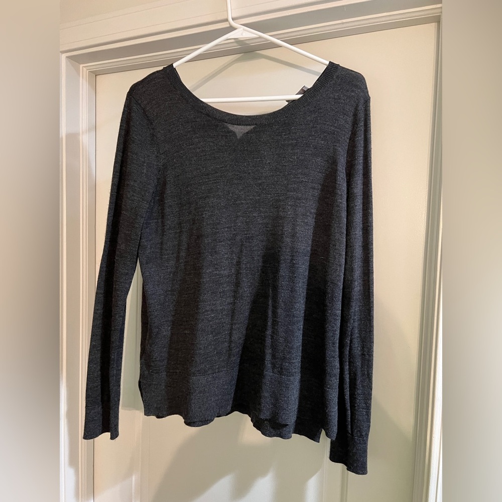 Loft grey sweater
